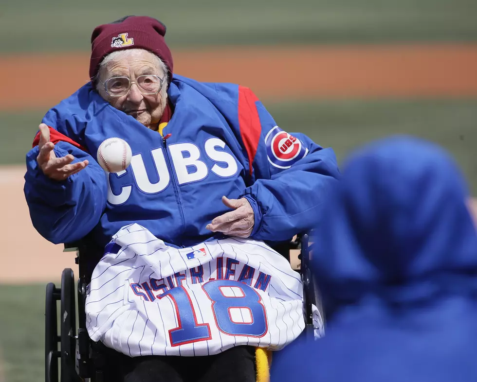 Sister Jean Switches Sports, Tosses Out 1st Ball at Wrigley