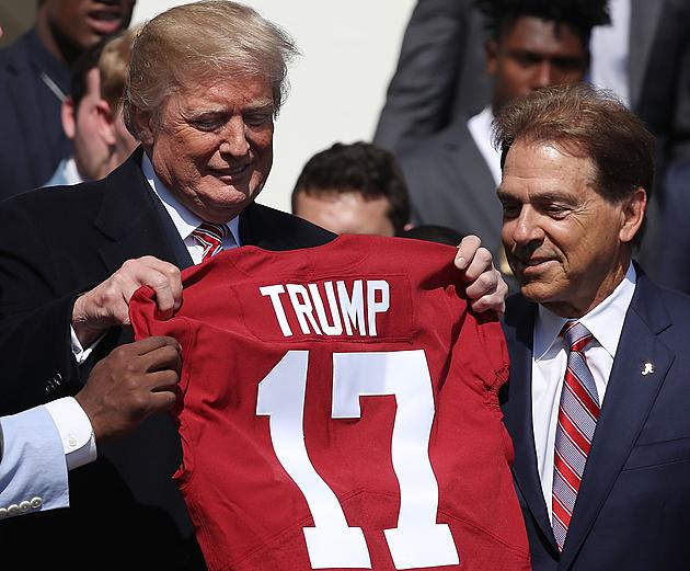 Trump Hails Championship Alabama Football Team