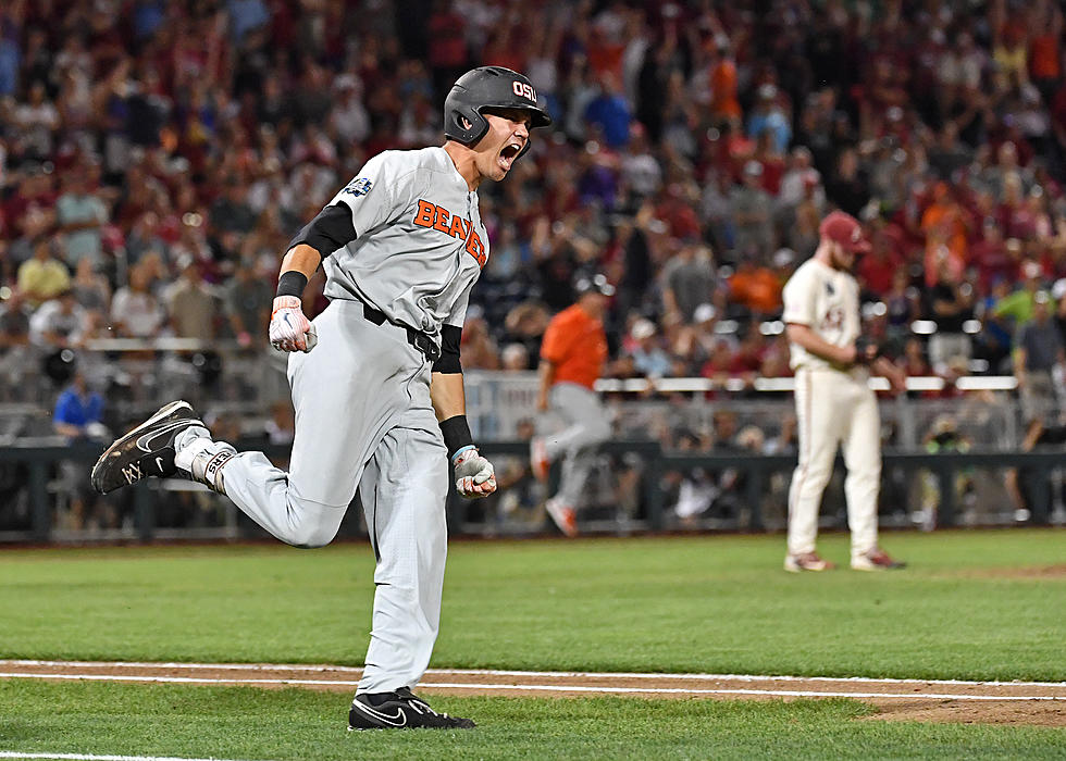 Oregon St. Wins 5-3 to Force Game 3; Hogs Crying Over Foul