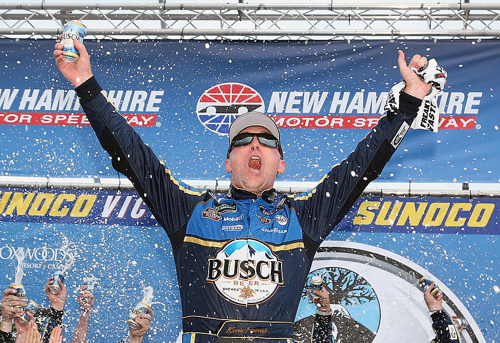 Harvick Uses Bump-and-run on Busch to Win at New Hampshire
