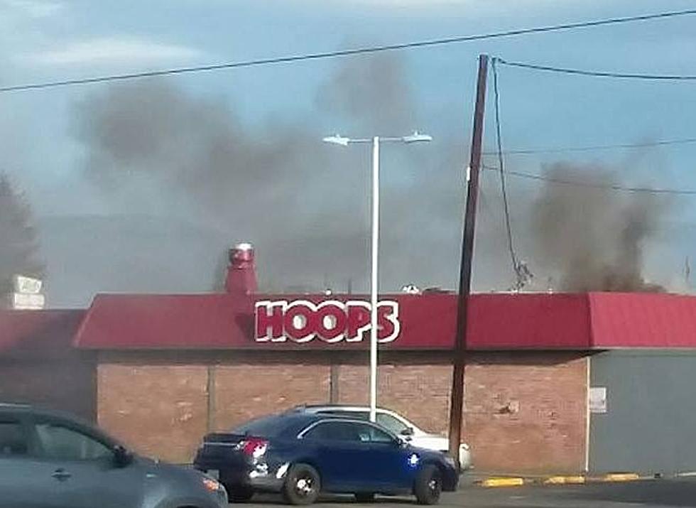 Breaking: Hoops Bar & Grill Appears To Be On Fire [VIDEO]