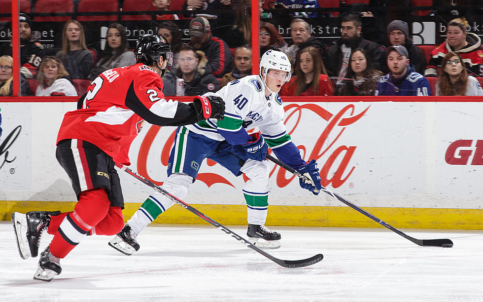 Pettersson Finishes Hat Trick in OT, Canucks Beat Sens 4-3
