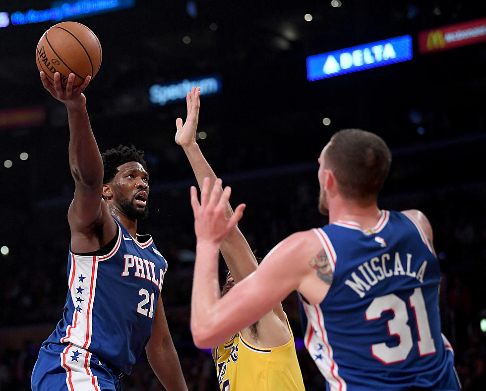 Embiid Scores 28, Leads 76ers to 121-105 Victory Over Lakers