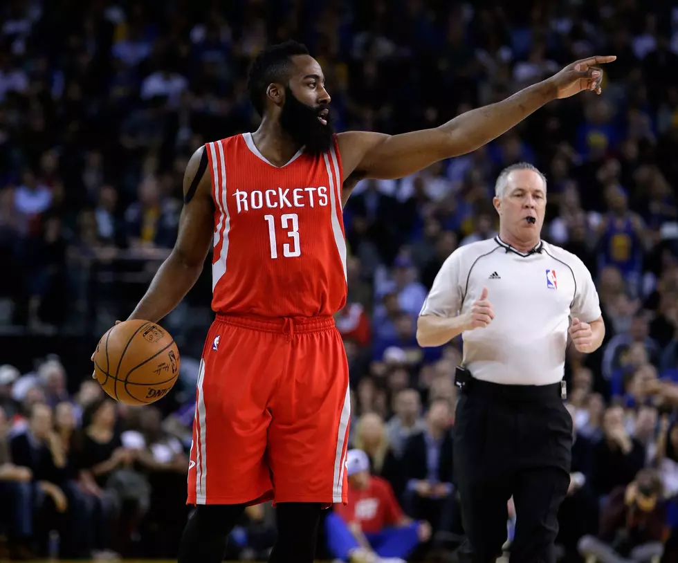 Harden Rallies Rockets in OT to Edge Warriors 135-134