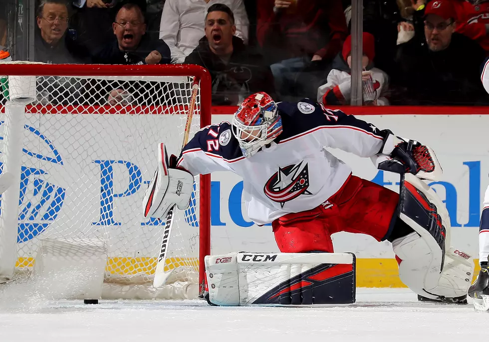 Bobrovsky Earns 7th Shutout, Columbus Beats Vancouver 5-0