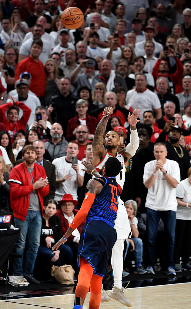 Lillard has 50 and Blazers Oust Thunder in 5 Games