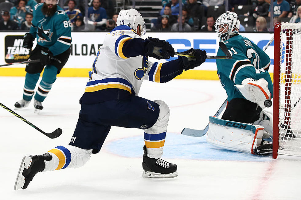 Blues Move to Brink of Cup Final With 5-0 Win Over Sharks