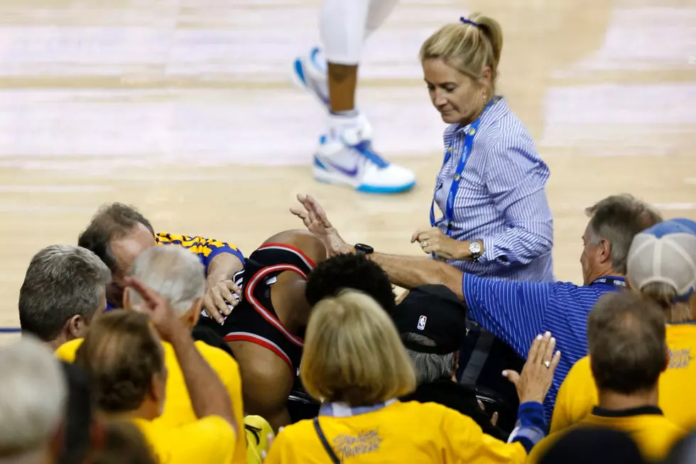Fan Who Shoved Lowry in Game 3 is Warriors’ Investor