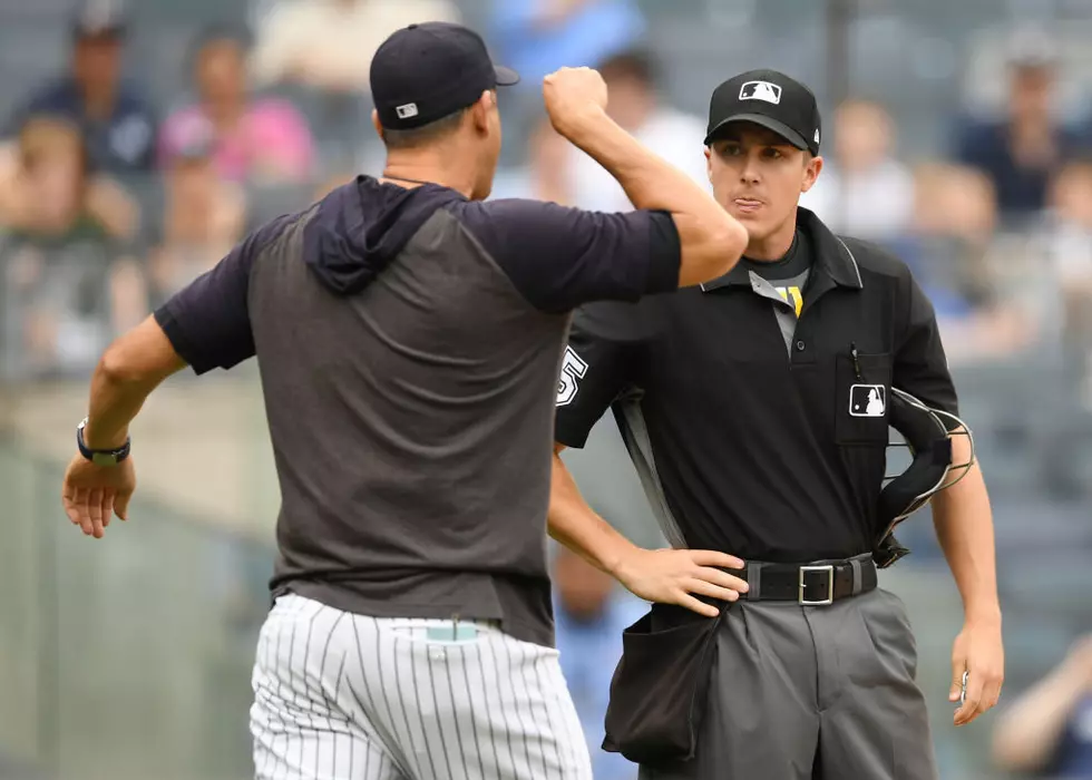 Yankees Manager Aaron Boone Suspended a Game for Umpire Rant