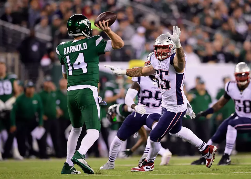 Patriots Blitz Darnold, Jets 33-0 to Remain Undefeated