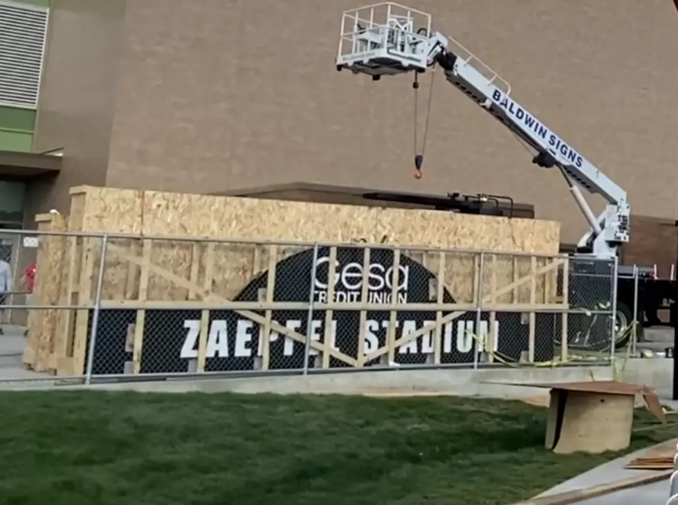 Eisenhower High Gets New Scoreboard at Zaepfel Stadium [VIDEO]