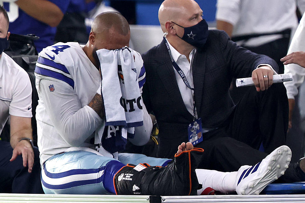 Prescott Injured as Cowboys Rally for 37-34 Win Over Giants