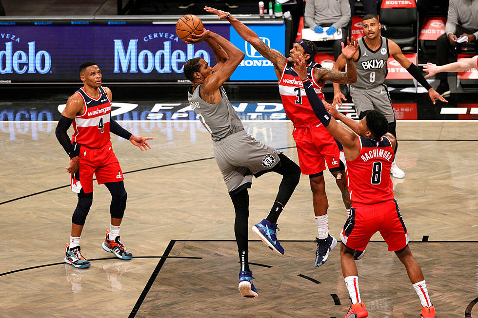 Wizards Edge Nets 123-122 After Irving, Durant Miss Late