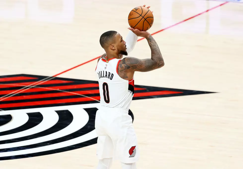 Lillard Hits 8 3-pointers, Ties NBA Playoff Record For Half