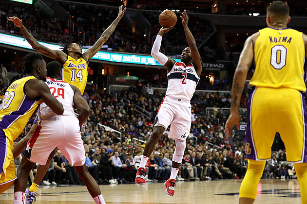Wizards Win 5th Straight, Hold Off Lakers 127-124 in OT