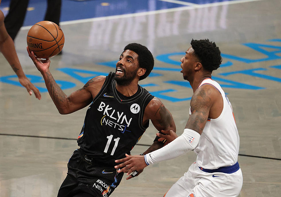 Irving Scores 40, Nets Lose Harden but Beat Knicks 114-112