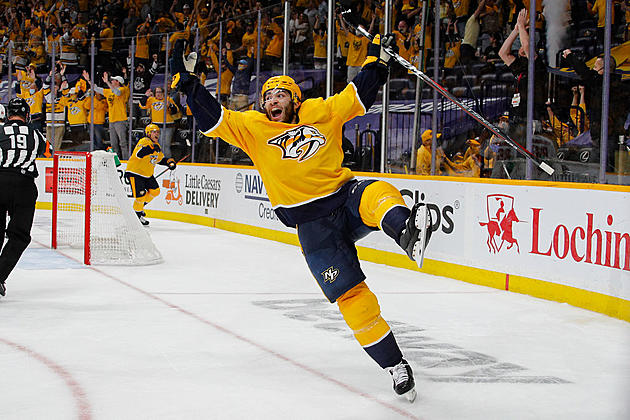 Preds Beat Canes 4-3 in Double OT Again To Tie Series at 2-2