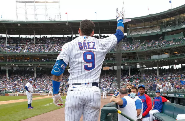 Báez Goes Deep Twice as Stewart, Cubs Beat Padres 7-2