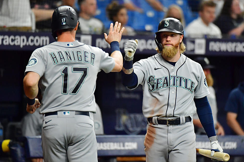 Fraley Drives in 2, Flexen Solid as Mariners Beat Rays 8-2
