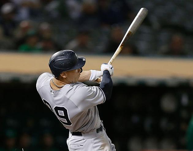 Judge&#8217;s Single Sends Yankees Past A&#8217;s for 12th Straight Win