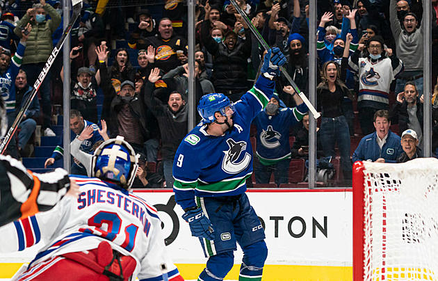 Miller Scores in Overtime, Canucks Rally to Beat Rangers 3-2