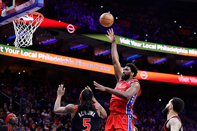 Embid Scores 31 to Carry 76ers to 2-0 Series Lead on Raptors