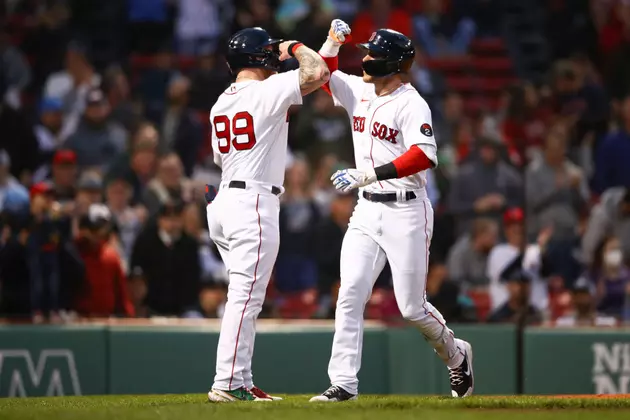 Story Hits 3 Homers for Red Sox in 12-6 Win Over Mariners