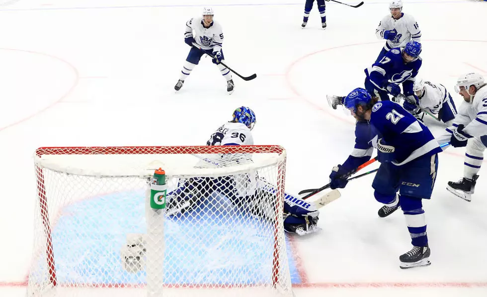 Point Scores in OT, Lightning-Maple Leafs Head to Game 7