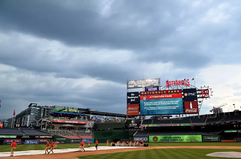 Storms Wash Out Mariners-Nats; Twinbill Set for Wednesday