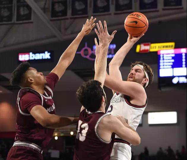 Timme Scores Season-high 32, No. 11 Gonzaga Beats Montana