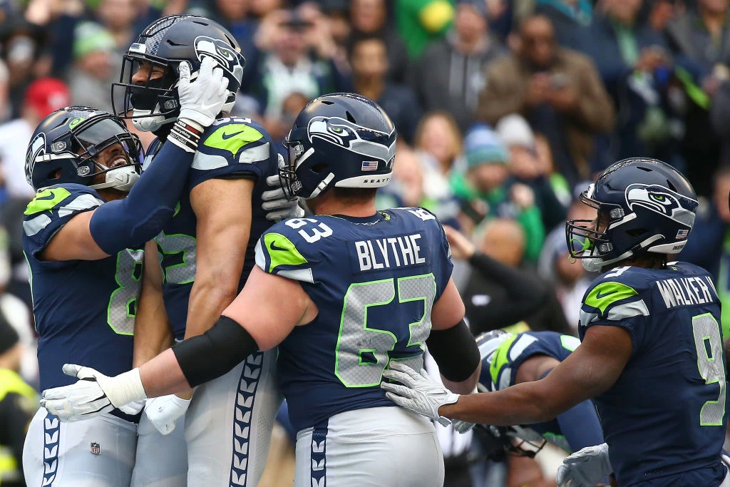 Seattle Seahawks - Today's uniform combo: All Navy Everything #DALvsSEA