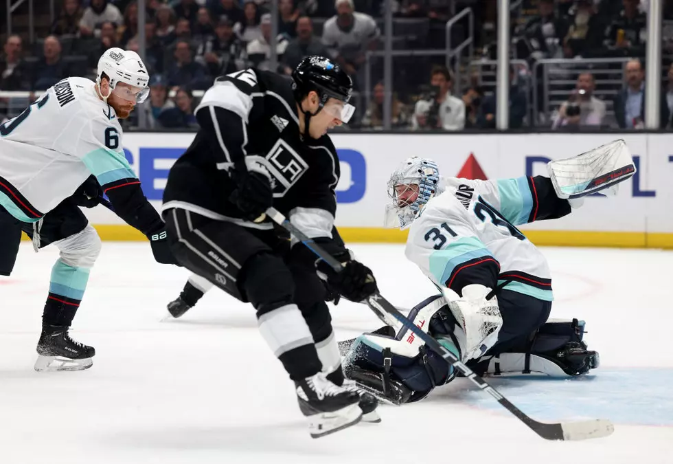 Trevor Moore’s Hat Trick sends the LA Kings to a 5-2 win over Seattle. The Kraken are Eliminated.