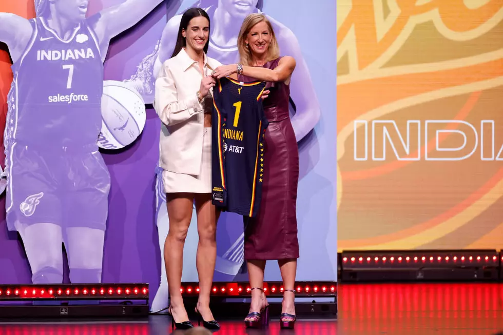 Caitlin Clark Taken No. 1 in the WNBA Draft by the Indiana Fever