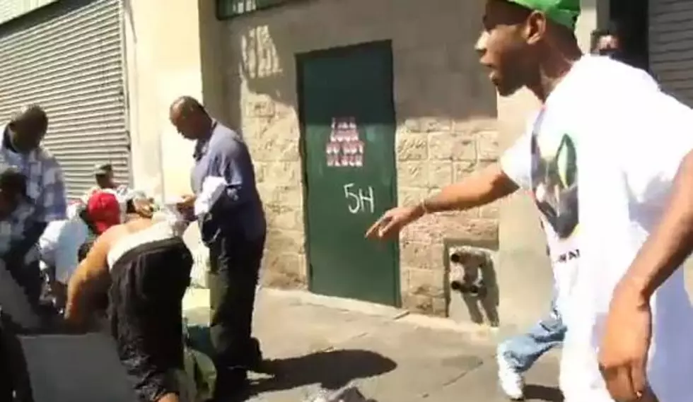Tyler The Creator Gives Free Clothes To The Homeless! [VIDEO]