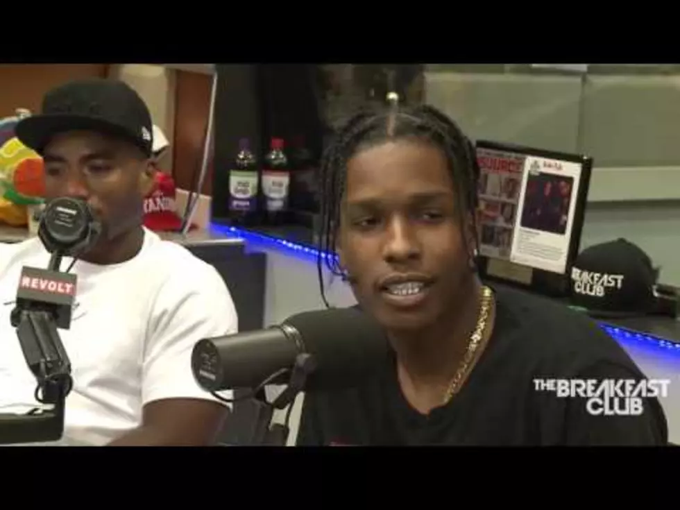 A$AP Rocky Stops By The Breakfast Club To Clear Up Recent News [VIDEO]