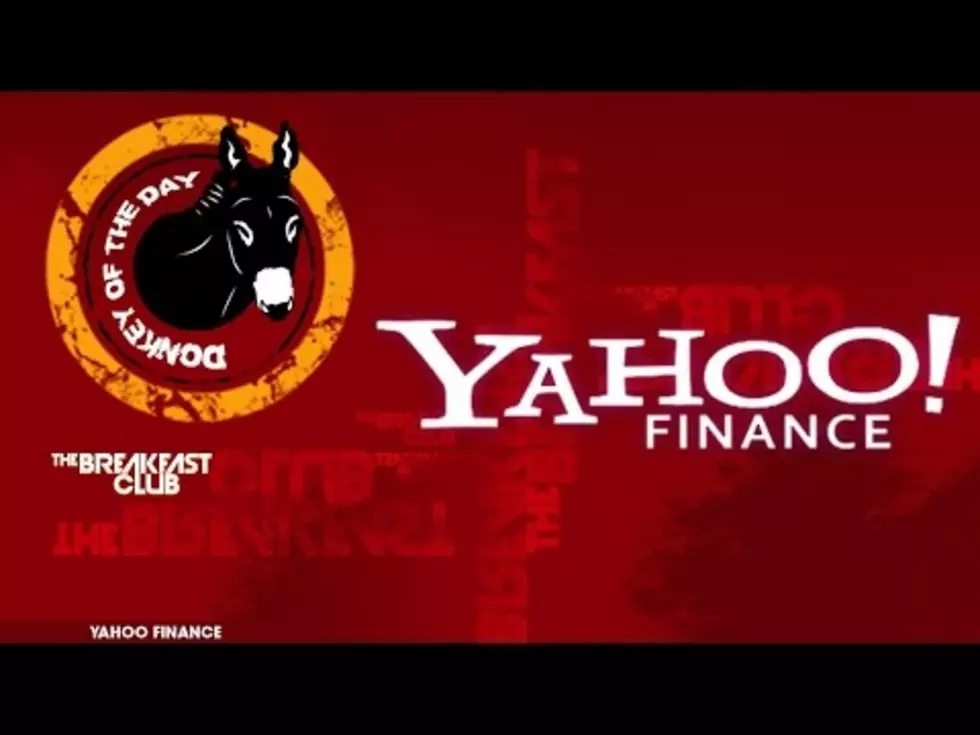 Donkey Of The Day : Yahoo Finance [VIDEO]