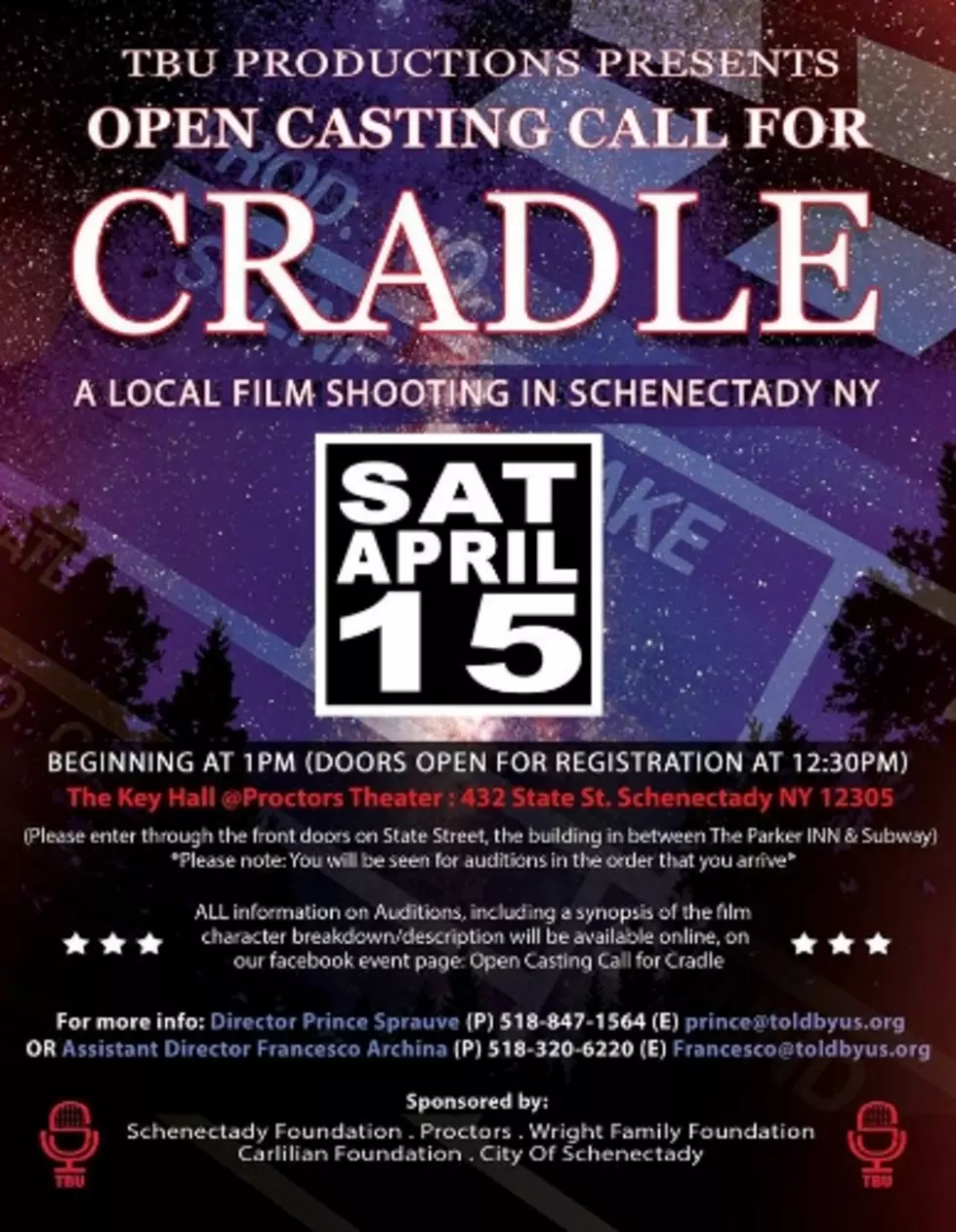 Open Casting Call For Cradle At Proctors