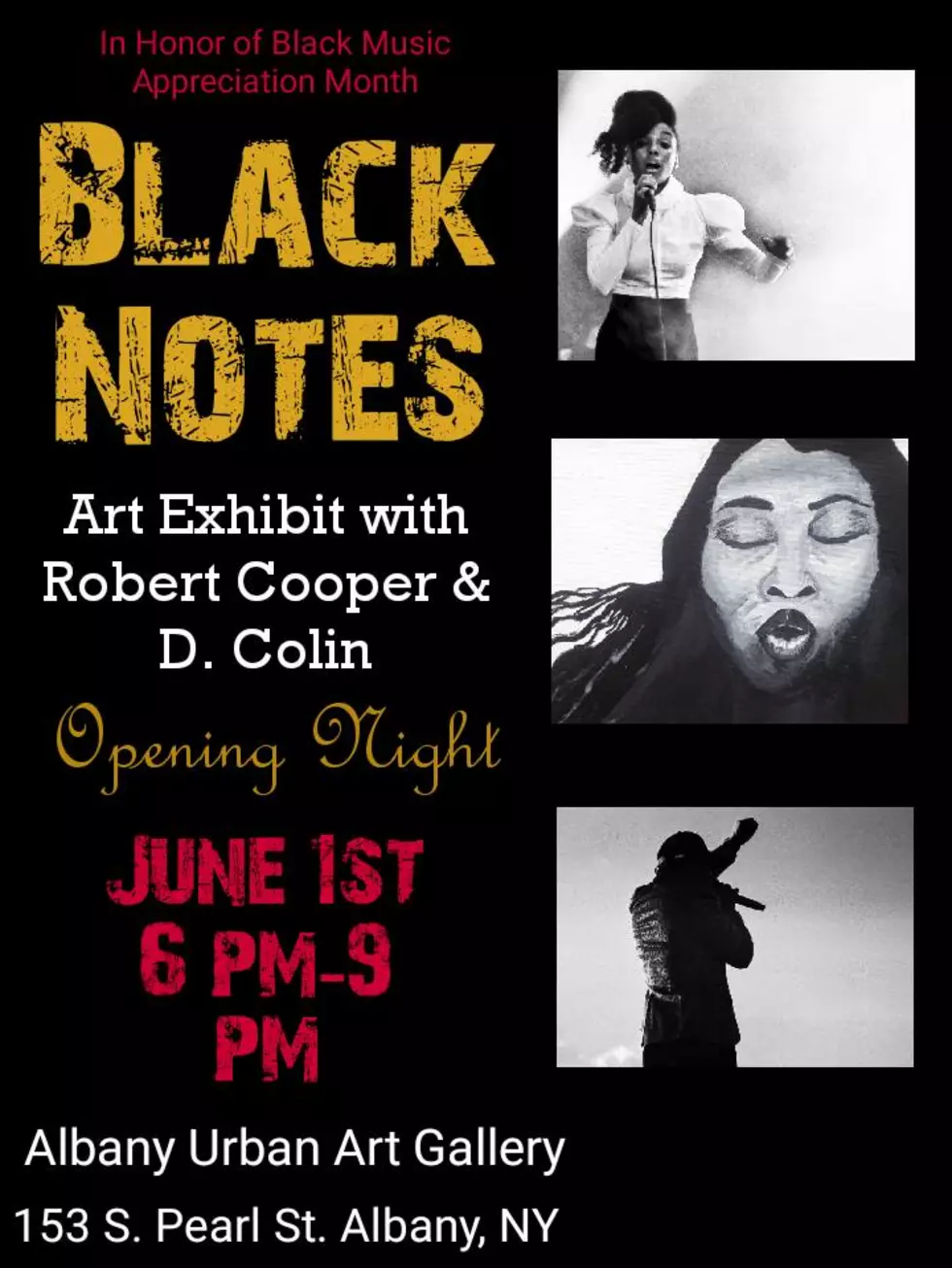 Black Notes Art Show At Albany Urban Arts Gallery
