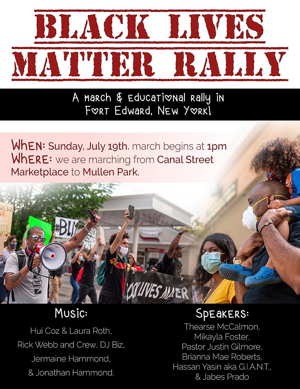 Black Lives Matter Rally In Fort Edward