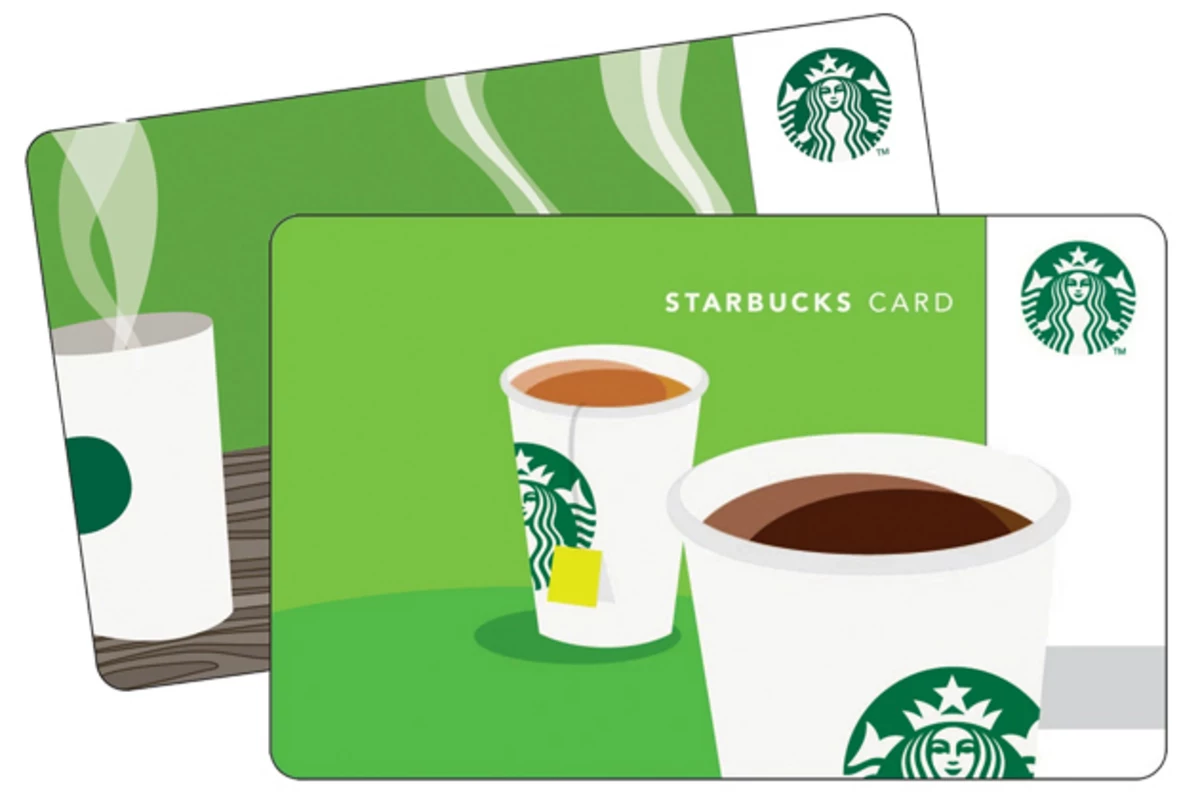 100 Starbucks Gift Card