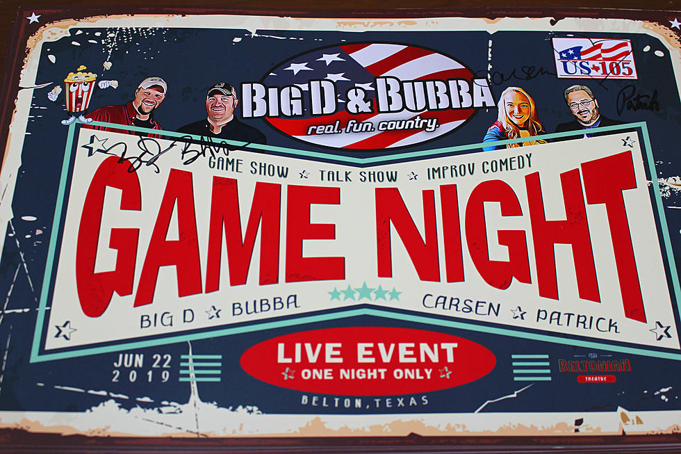 Tap the App for Autographed Big D and Bubba Game Night Posters