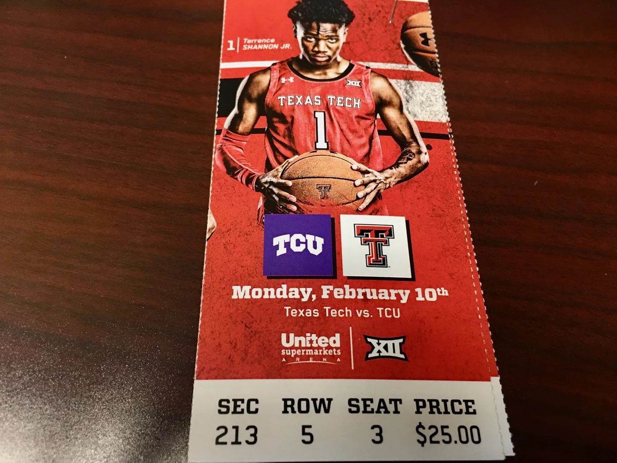 Win Tickets to Texas Tech Basketball vs TCU