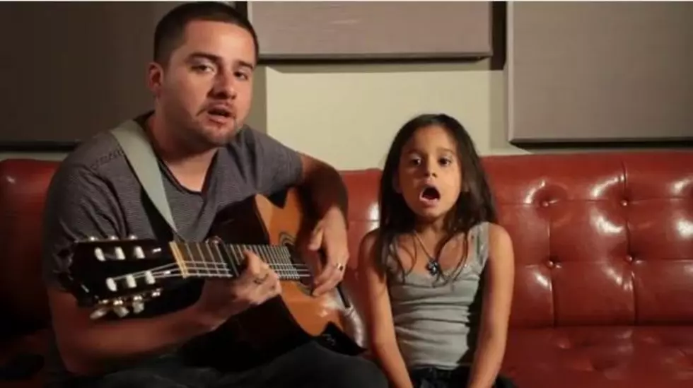 Little Girl &#038; Her Dad Cover &#8216;Rolling In The Deep&#8217;