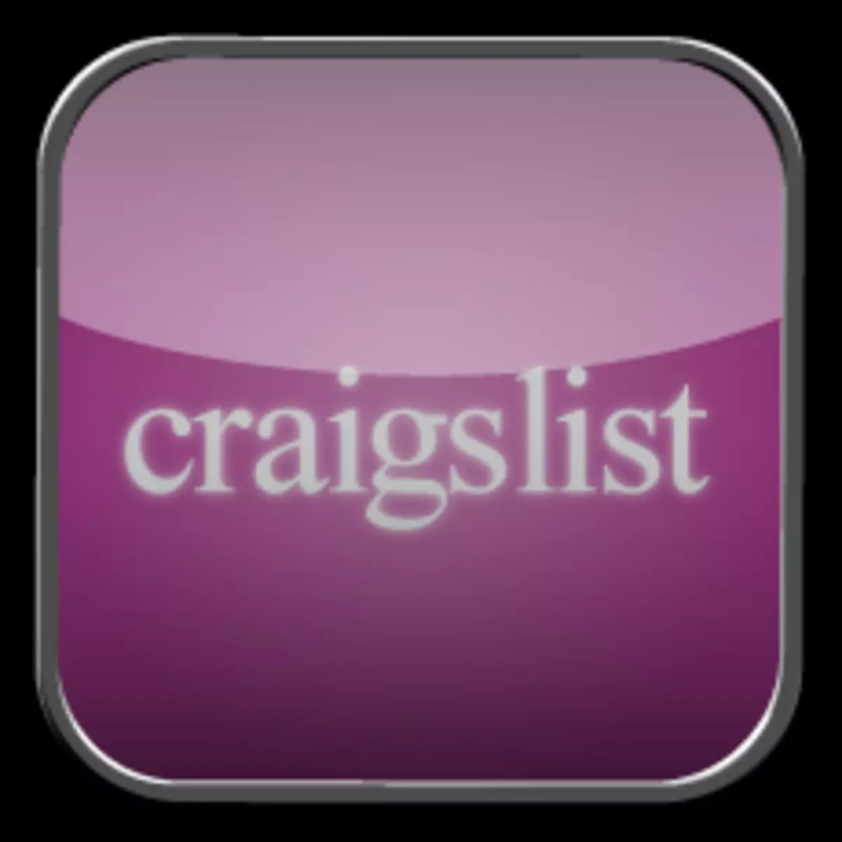 Hello sir. Craigslist logo.