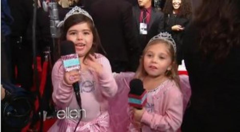 Sophia Grace And Rosie Hit The AMA Red Carpet [VIDEO]