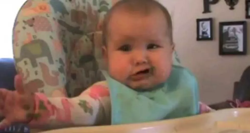 Baby Makes Best Grossed-Out Faces Ever [Video]