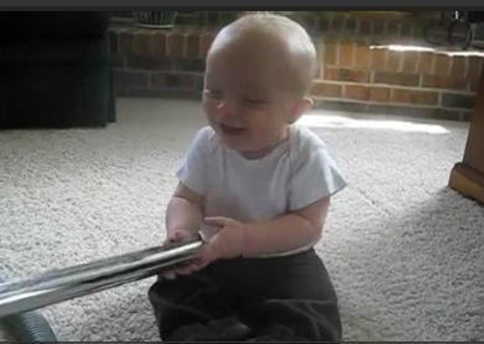 Adorable Baby Finds Vacuum Cleaner To Be Hilarious [Video]