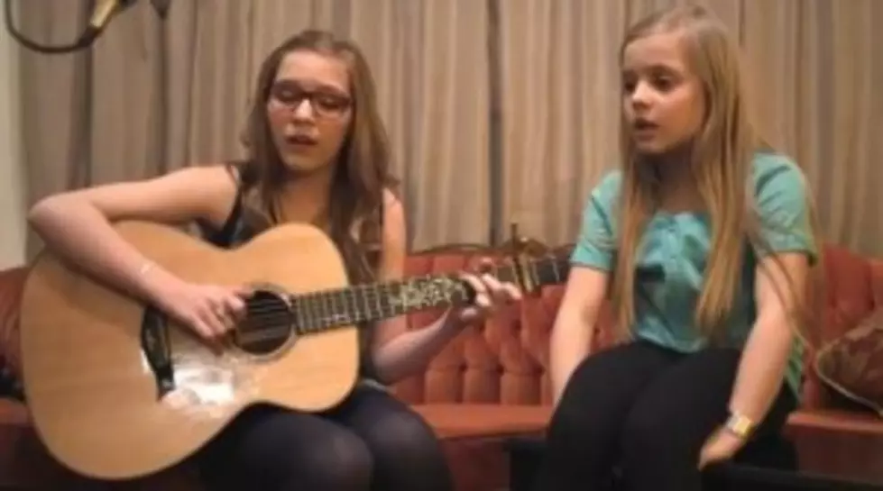 Sisters, Ages 12 &#038; 8, Cover Jason Mraz&#8217;s &#8216;I Won&#8217;t Give Up&#8217; [Video]