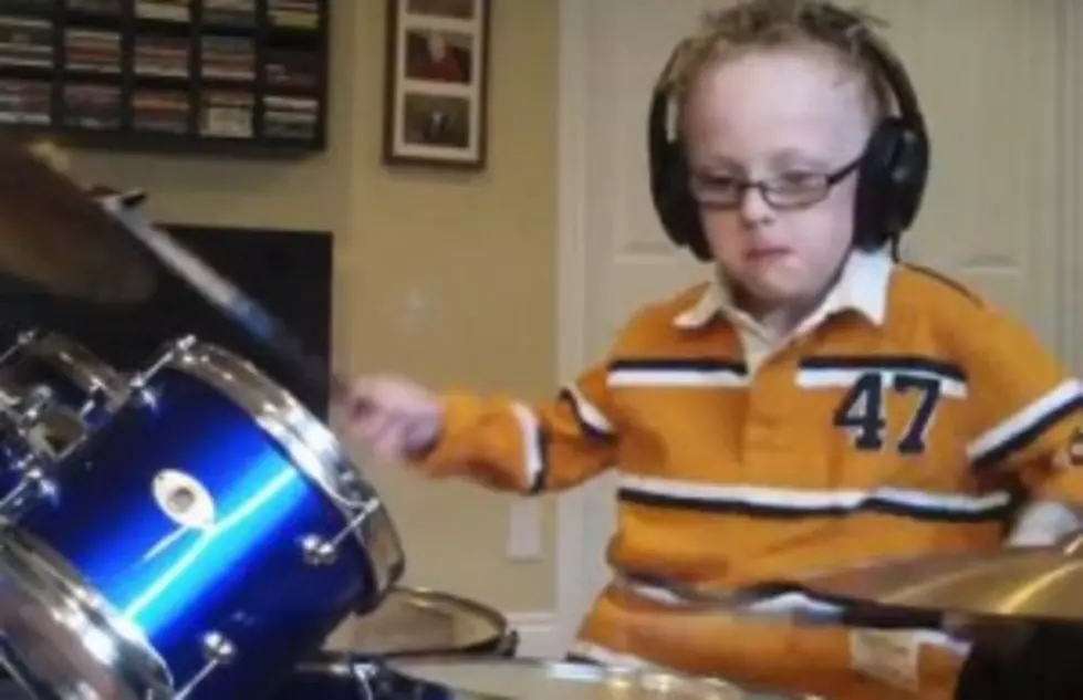 6 Year Old DESTROYS The Drums [Video]