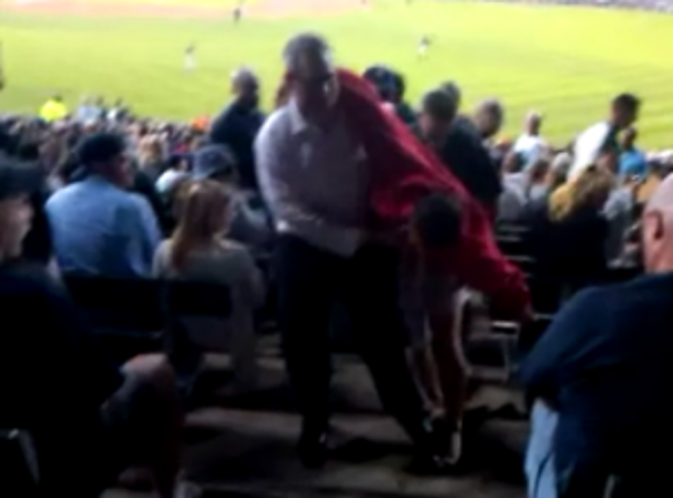 Detroit Tigers Fan Gets Kicked Out Of Game [Video]